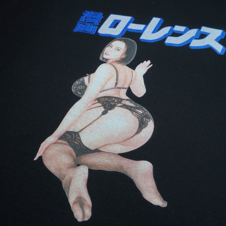 漫画ローレンス描き下ろしTシャツ📚black