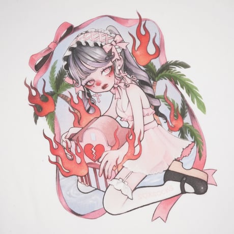 闇ジャパドリクルーネック🏩white