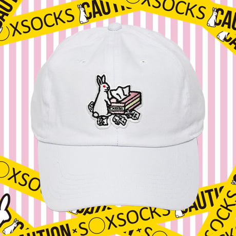 夢のマストアイテムキャップ🐇white