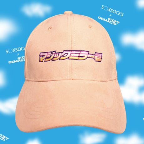 マジックミラー号スエードキャップ🚛💙☁️pink