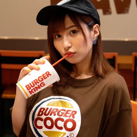 BURGER COCOTシャツ🍔brown