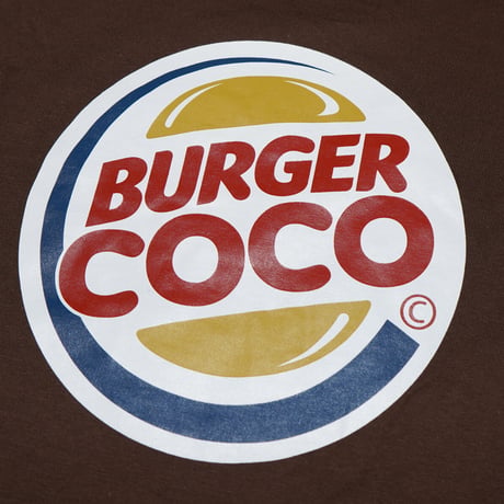 BURGER COCOTシャツ🍔brown