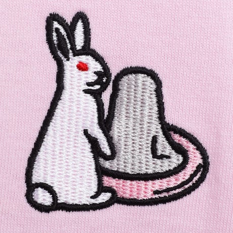 ティッシュB○Xに入った夢の盛り塩Tシャツ🐇pink