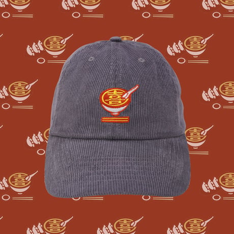 喜びラーメンキャップ🍜grey