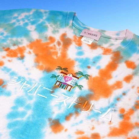 タイダイジャパニーズドリームTシャツ🌴pink