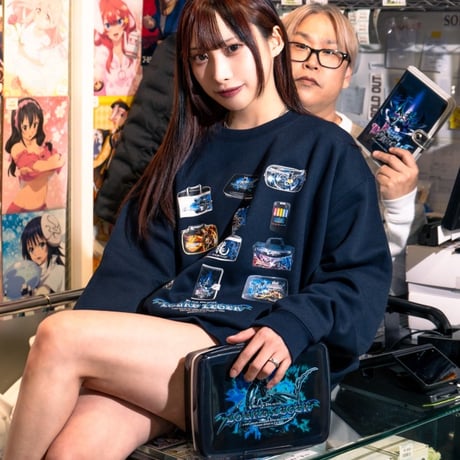 家庭科のドラゴン伝説のアイテムスェット🐲navy