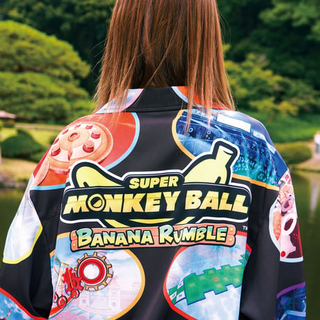 モンキーボールステージ総柄シャツ🍌