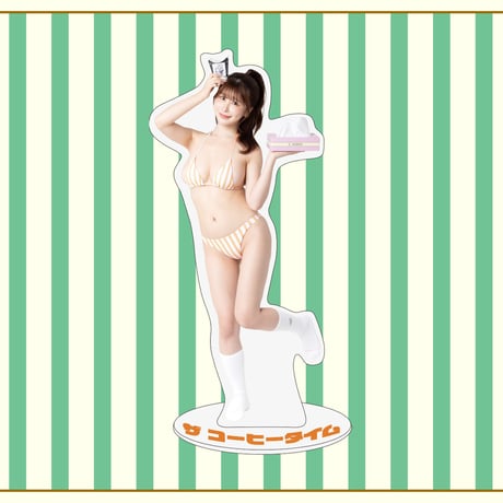 木南美々朝チュンコーヒーアクスタ👙トロピカル水着