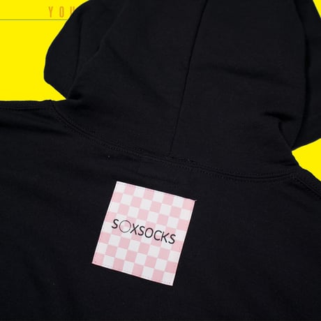 ふたりエッチロゴパーカー📒black