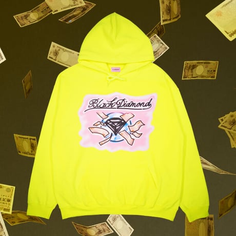 ブラックダイヤモンドパーカー💎lightyellow