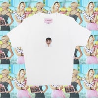 港区おじさんリブTシャツ🧖🏾‍white