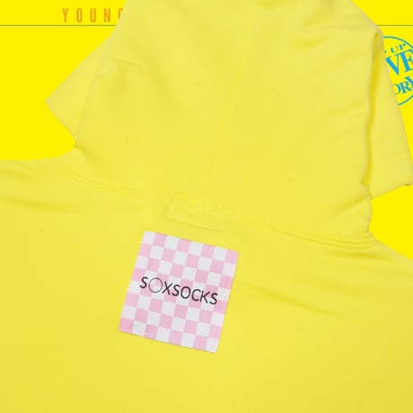 ふたりエッチロゴパーカー📒yellow