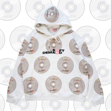 SOD DVD柄パーカー📀grey