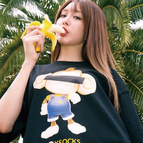 アイアイTシャツ🍌black