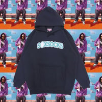 やっち確定モコモコパーカー🆔navy