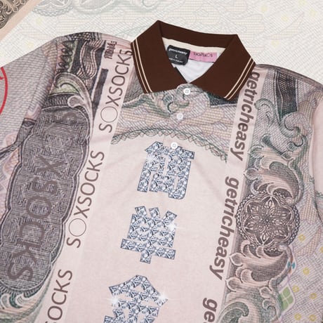 簡単金持ポロシャツ💴
