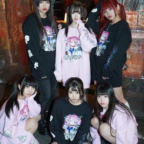 GIRLFOODS○Xスウェット👧pink