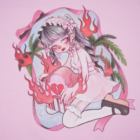闇ジャパドリクルーネック🏩pink