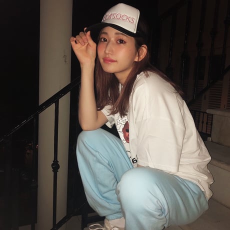 やっち確定メッシュキャップ🏩brack×white