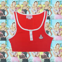 盛り塩ノースリーブ🍼red