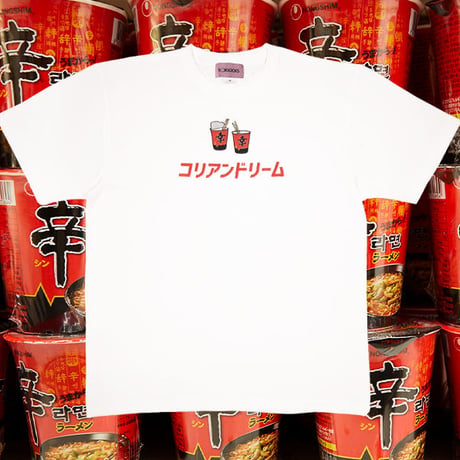 コリアンドリームTシャツ🍜white