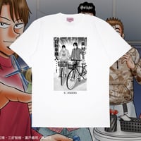 一条、村上自転車購入Tシャツ💴white