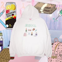 連想ゲームパーカー💉white