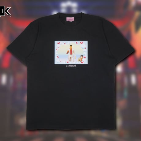 萌え萌えプリクラTシャツ🌃black