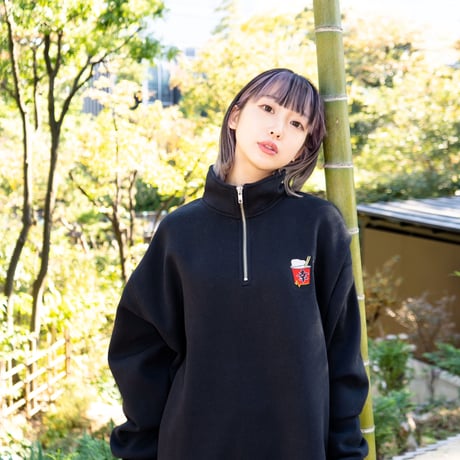 コリアンドリームハーフジップスウェット🍜grey