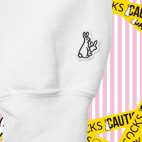 紳士協定パーカー🐇white