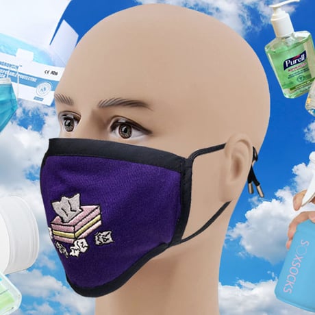 マストアイテムマスク🍌purple
