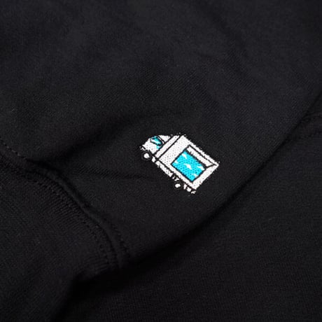 マジックミラー号パーカー🚛💙☁️black