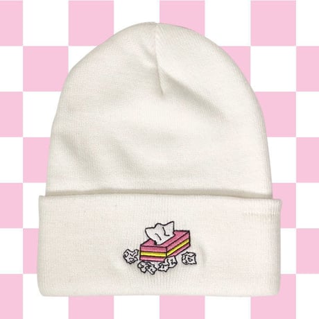 マストアイテムKNITCAP🍌white