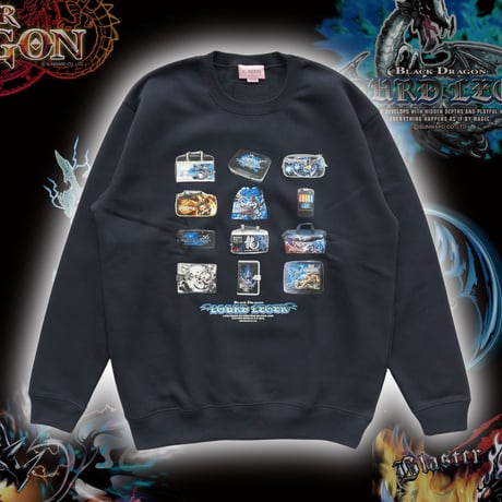 家庭科のドラゴン伝説のアイテムスェット🐲navy