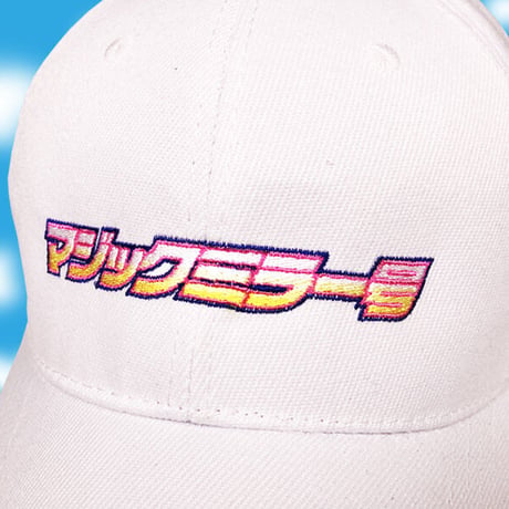 マジックミラー号コットンキャップ🚛💙☁️white