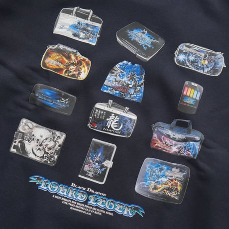 家庭科のドラゴン伝説のアイテムスェット🐲navy