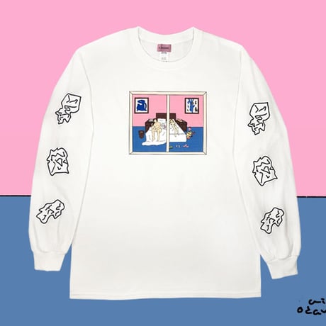やっち3回戦ロンT💄white