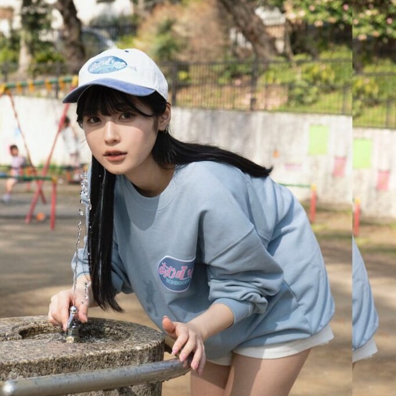 あむ心中はとめられないキャップ👒blue | S◯XSOCKS