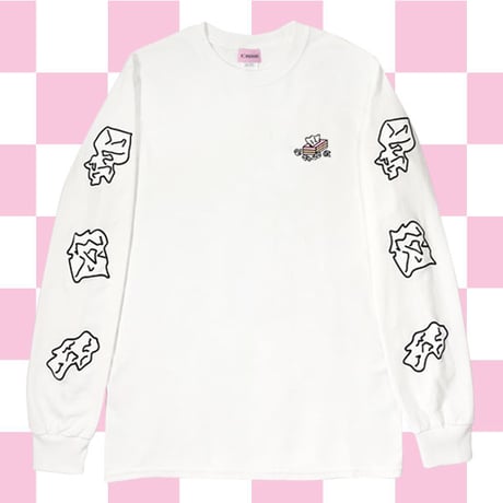 マストアイテムロンT🍌white