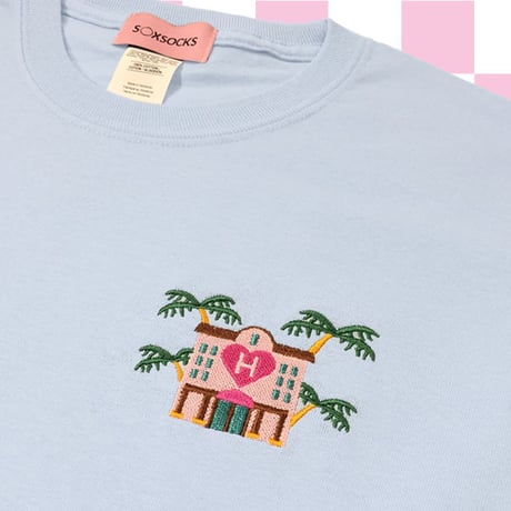 ジャパニーズドリームロンT🌴lightblue
