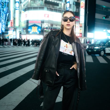 萌え萌えプリクラTシャツ🌃white