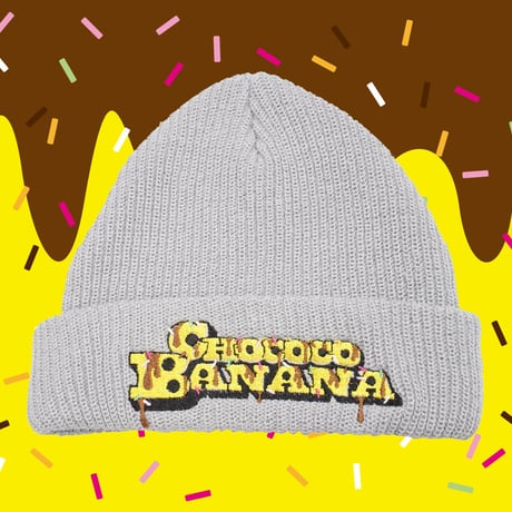 CHOCOCOBANANA ニットキャップ🍌grey