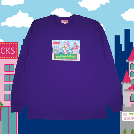 やっち確定メモリアルロンT👒purple