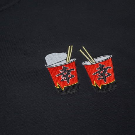コリアンドリームハーフジップスウェット🍜black