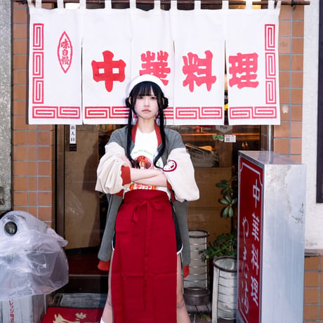 アツアツ餃子ハーフジップスウェット🍜