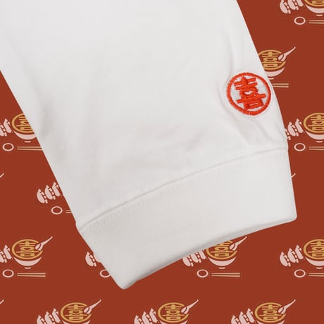 喜び完まくロンT🍜white