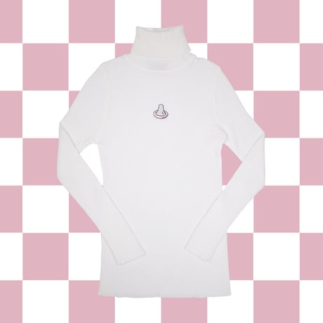 盛り塩ピチピチタートルネック🍼white