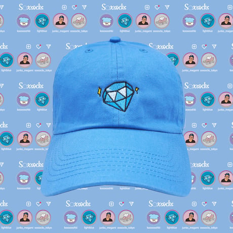 コッキーダイヤモンドキャップ🐬blue