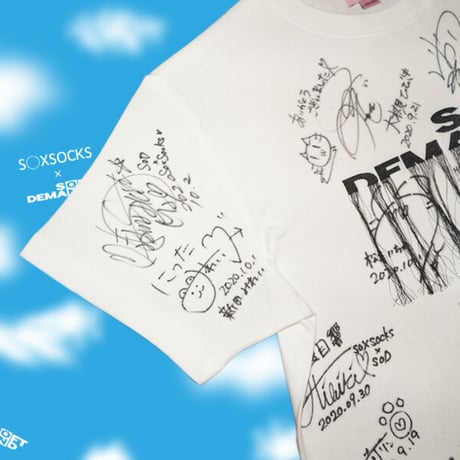 【非売品】店長全員のサインが入った8億の価値のTシャツ🚛💙☁️