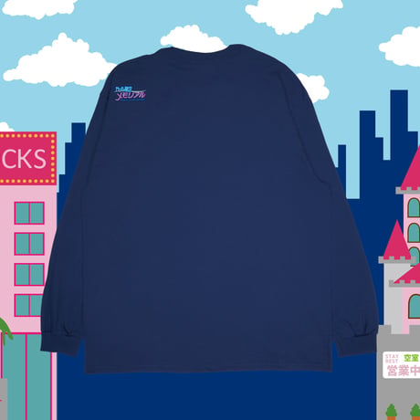 やっち確定メモリアルロンT👒navy